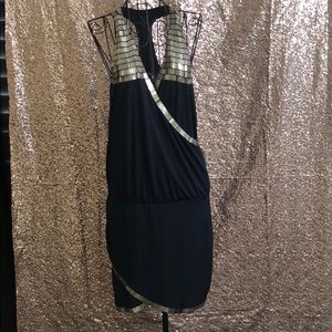 Navy blue dress